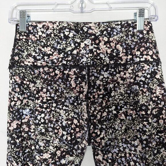 Lululemon Wunder Under High-Rise Tight 28" Full-On Luxtreme Floral Spritz Size 8 - Picture 8 of 9